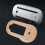 Solid Wood Base for Magic Mouse Protective Case Compatible with for  Elevated Solid Wood Base for Mouse IOS 5