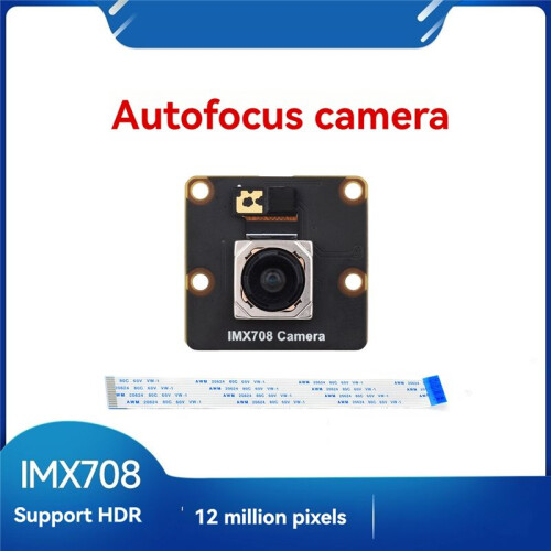 For Raspberry Pi IMX708 NoIR Camera 12MP Autofocus Camera Support HDR 120 FOV for Raspberry Pi 5 4B 3B+ 3B Zero 120 1