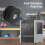 For  H2D/H2DS 3D Printers Rubber Shock-Absorbing Cushioning Pads Bottom Easy Installation 7