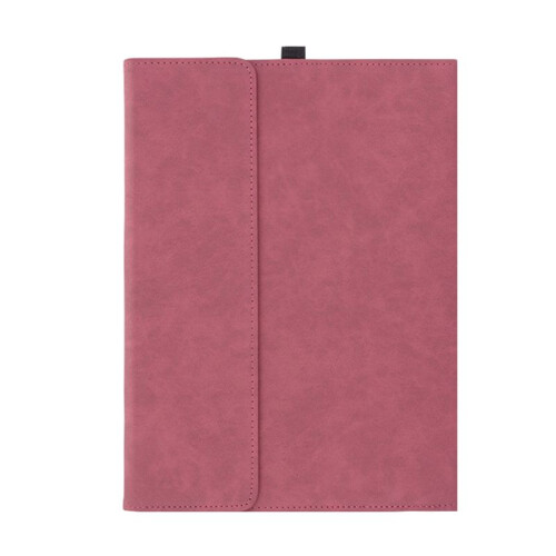 Flip Cover PU Leather Case for Surface Pro X Tablet Sleeve for  for Surface Pro X Stand Case Agate Red