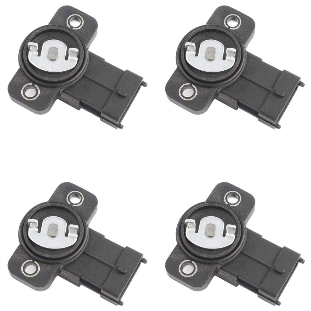 4X Throttle Position Sensor Tps 35102-02910 35170-02000 For Morning Picanto 04-07 Black 6032357093828