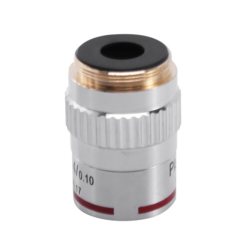 2X Microscope Plan Achromatic Objective Lens 4X Biological Metallurgical Microscope Objectives 2