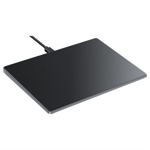 USB-Kabelgebundenes Multi-Touch-Trackpad, Schlanke Touchpad-Maus für Windows-Desktop/Notebook/Laptop-Computer, PC, Schwarz