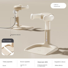 ([Stile semplice] Twilight Coffee [volume di imballaggio Ultra-piccolo]) Tavolino da bagno pieghevole antiscivolo per artefatto