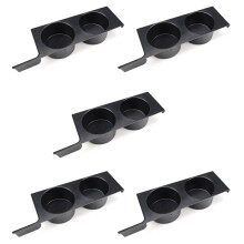 5X Right-Hand Drive Car Cup Holder for - E39 5-Series 525I 528I 530I 540I M5 1997-2003 Portable Front Drink Holder