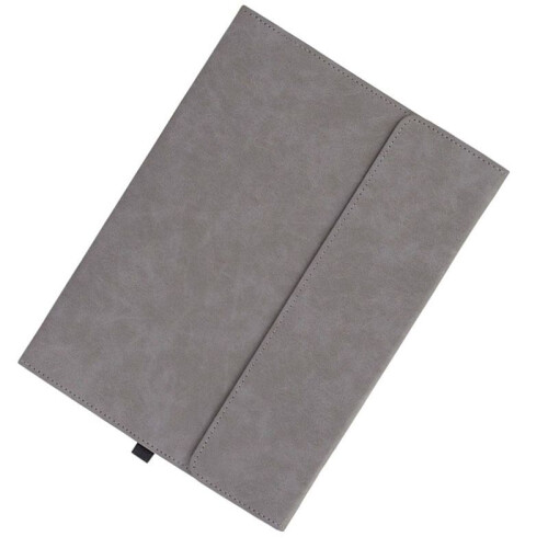 Flip Cover PU Leather Case for Surface Pro 8 Tablet Sleeve for  Surface Pro 8 Stand Case Grey