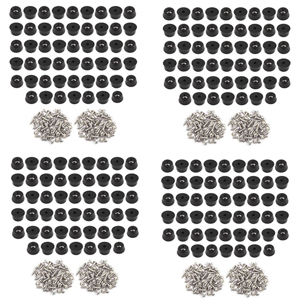208Pcs Rubber Feet For Cutting Board (0.31X0.59inch) Anti Scratch Rubber Cutting Board Feet For Chairs & Other Furniture 6033693482741