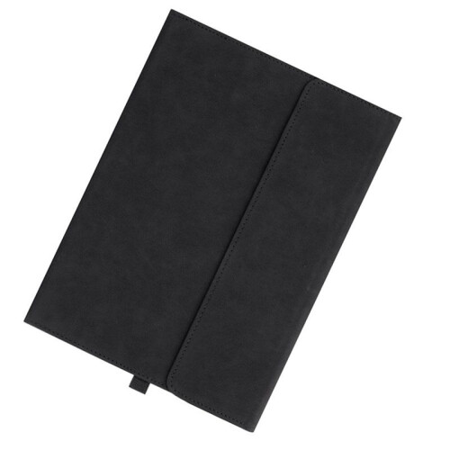 Flip Cover PU Leather Case for Surface Pro 8 Tablet Sleeve for  Surface Pro 8 Stand Case Black