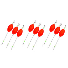 9 Pack Fishing Bobbers Popping Kork Schwimmer für Rotbarsch Gesprenkelte Forelle Schafkopf Flunder Süß- und Salzwasser