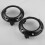 4PCS New Front Fog Light Lamp Black Cover Frame 6400A739 for  Outlander 2007 2008 2009 4