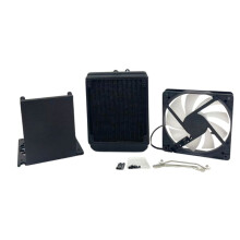 For NerdQaxe++  4.8TH/S BTC Miner Cooling Fan Kit Crypto Machine Miner Liquid Cooling Fan Black