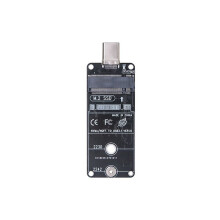 M.2 SSD Adapter Card M.2 2242 to USB3.2 NVME NGFF Dual Protocol RTL9210B Chip 10Gbps USB 3.2 GEN2 Type C Riser