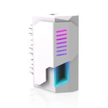 ATX 24Pin Adapter 90 Degree ARGB Adapter 5V Synchronization for Desktop PC Motherboard DIY Computer Accessories White