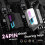 ATX 24Pin Adapter 90 Degree ARGB Adapter 5V Synchronization for Desktop PC Motherboard DIY Computer Accessories White 6