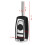 3X 4 Buttons 433MHZ Modified Floding Remote Key Without 7935AA ID44 Chip for - E38 E39 E46 Control Keyless PCF7935AA 2