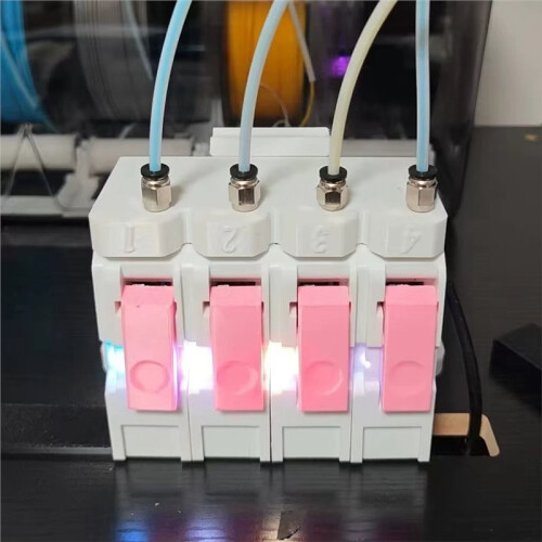 Latest BMCU AMS Lite 370C Open Source AMS MMU Solution Auto Refill Farm for A1 A1mini Multiple Color Expansion 1