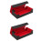 2X Card Deck Boxes Holds 550+  Deck Box Commander for Card Storage Box Magnetic Trading Cards Guard Box 1