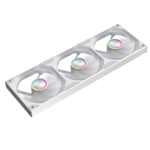 360mm ARGB PC Case Fan Water-Cooled Fan Monolithic Structure PWM Forward Fan Kits White