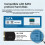 M.2  Solid State Mobile Hard Disk Box USB 3.2 Metal Heat Dissipation External Type-C Interface  Protocol SSD 3