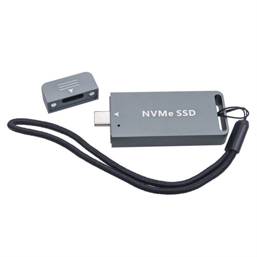 M.2 SSD-Adapterbehuizing M.2 2242 Naar USB 3.2 NVME NGFF Dual Protocol RTL9210B-Chip 10 Gbps USB 3.2 GEN2 Type C Riser