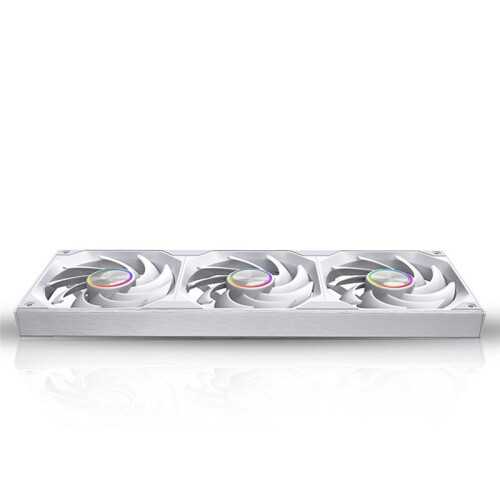 360mm ARGB PC Case Fan Water-Cooled Fan Monolithic Structure PWM Forward Fan Kits White 1