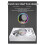 360mm ARGB PC Case Fan Water-Cooled Fan Monolithic Structure PWM Forward Fan Kits White 8