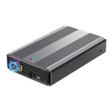 3.5Inch HDD Case to USB 3.1 Type C Adapter External Hard Drive Enclosure for 2.5In 3.5In SSD Disk HDD Case for PC