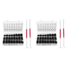 2400PCS Nitrile Rubber O Ring Set with Hook Tools NBR Seal Rings Gasket Oring Oil-Resistant Sealing O-Ring Kit