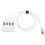 Desktop Expansion Hub with 4x USB 3.0   Volume Control for PC Hosts One-Click Screen Off & Mute Function 1
