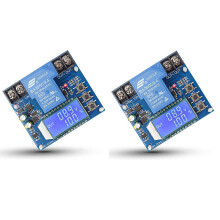 2X Low Voltage Cutoff, 6V-60V Low Voltage Protector Disconnect Discharge Protector