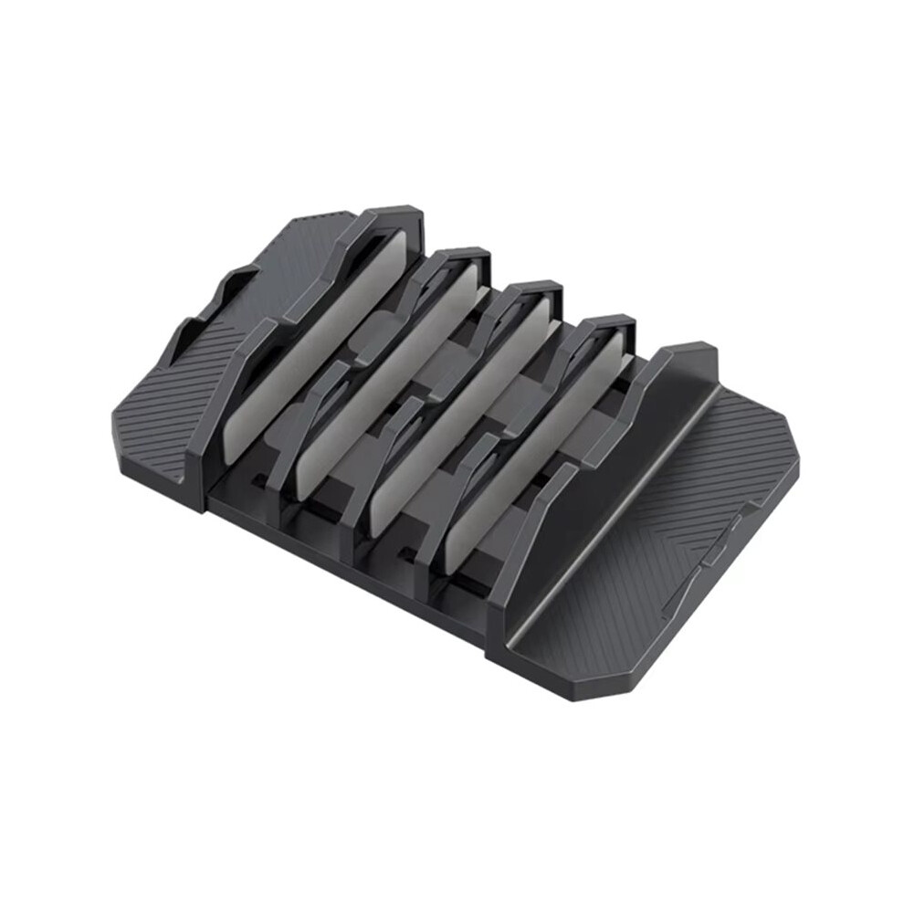 Vertical Laptop Stand Holder Adjustable Desktop Notebook Dock For Phone For Tablet 3In1 Storage Holder A 4713493442740
