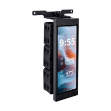 Memory Cooler with 4.6Inch IPS USB Secondary Screen Metal Case Computer CPU GPU RAM Monitor Custom Screen Display Black