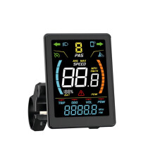LCD-Farbdisplay DZ32 für Elektrofahrräder, 24-72 V, Bedienfeld mit UART 2-Kommunikation für Elektrofahrräder und -Roller