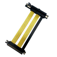 PCIe 5.0 X16 Riser Cable - 90 GPU Extension Cable 32GT/S Speed for RTX5090/4090 & RX 7900 XTX, Mining Rig, WRX80/TRX40
