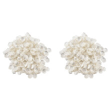 Beautiful Bead 6mm Silver Tone Flower Bead Caps for Jewelry Making (About 1000Pcs)