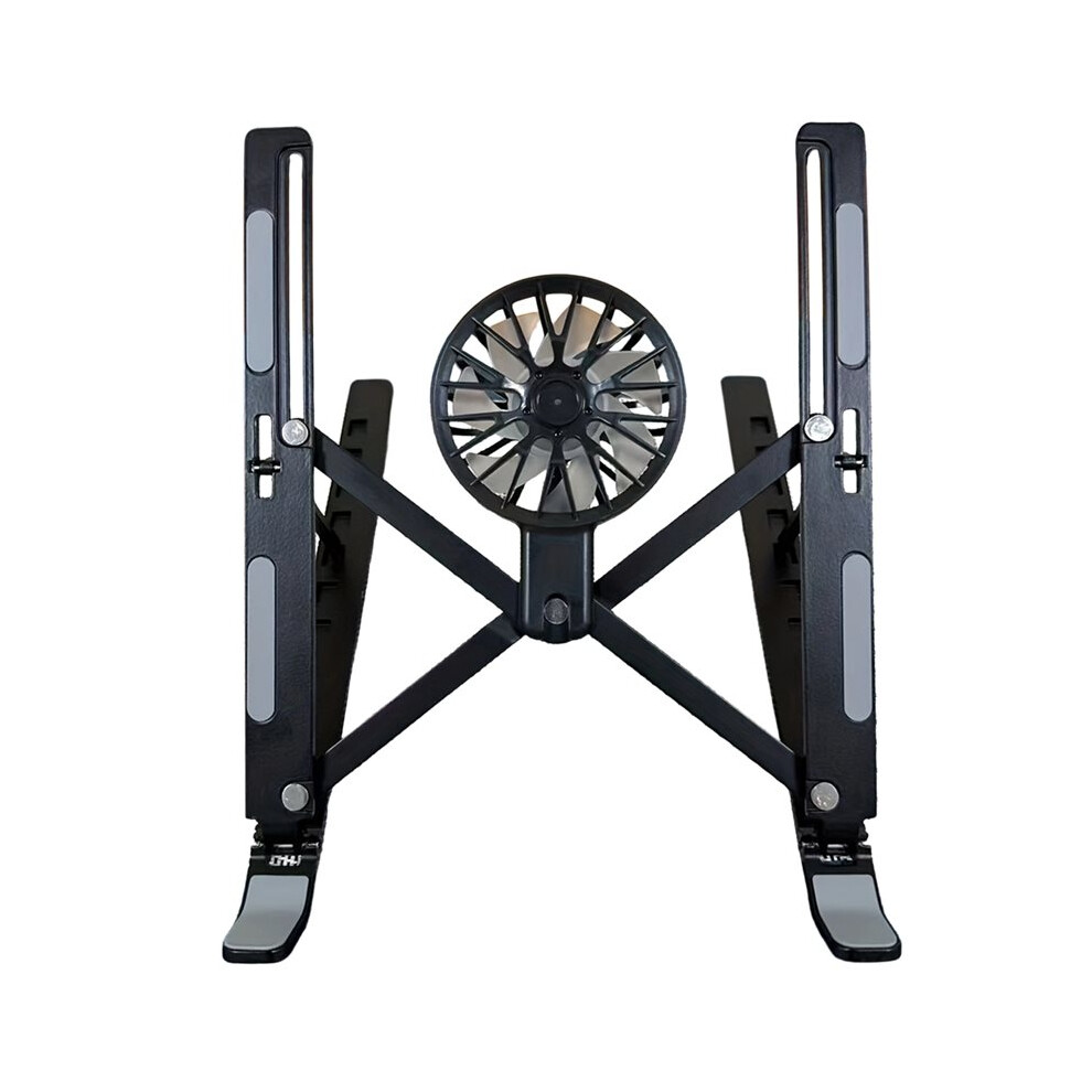 Adjustable Laptop Fan Stand,Durable And Stable Lift Cooling Base,Suitable For 10-17Inch Laptops And Tablets A 6032148452889