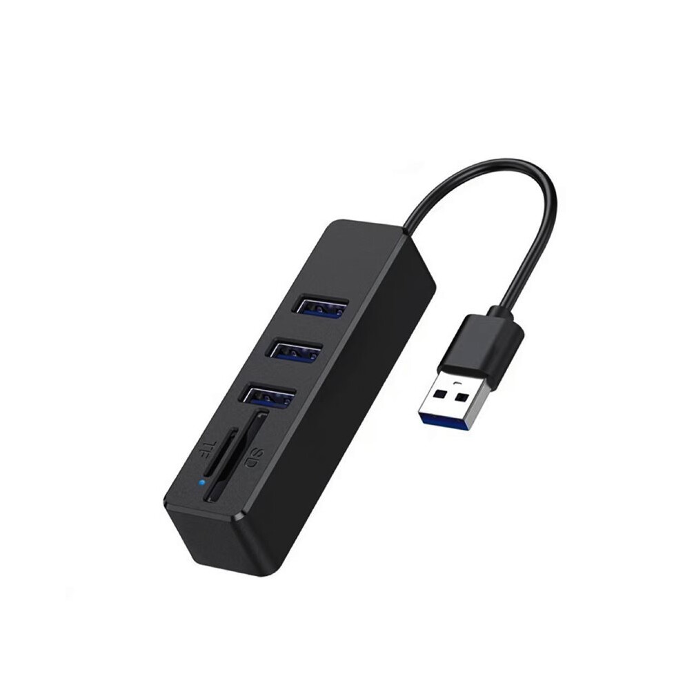 Usb 2.0 Hub Cable Splitter Converter Usb Disk Tf Card Integrated Reader Extend Adapter Data Transfer 3 4713211460605
