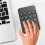 Teclado Numérico Sem Fio 2.4G BT com 19 Teclas,  Teclado Numérico Digital para Contabilidade e Bancos, Compatível com PC, Laptop e Notebook. 4