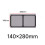 140mm PC Dust Magnetic Filter 14CM PC Computer Case Cooler Fan Dust Filter Magnetic Frame Dustproof Cover for Case Fan A 10