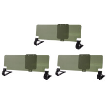 3X Clip Car HD Safer Vision Anti Dazzle Glare Blocker Shade Sun Visor Extension