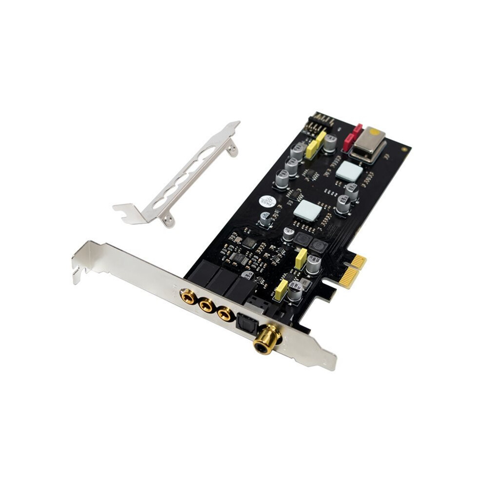 Sss1700 Internal Pcie Sound Card Pcie X1 Fiber Optic Coaxial Digital Audio Hifi Sound Card Driver-Free For Home Theater 4711677465196