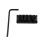 2 set 42mm Guitar Metal String Lock Locking Nut for Electric Guitar Tremolo Double Lock System, Black 2