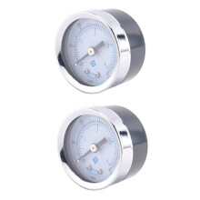 2X Ts-Z51 0-60Psi Pressure Gauge 40mm 1/8 Inch Npt Pressure Gauge Air Compressor Hydraulic Vacuum Gauge Manometer