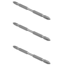 15Pcs S2 Screwdriver Bits Set 100mm Phillips Strong Magnet Driver Steel Double Hex Shank with Magnetizer Ring