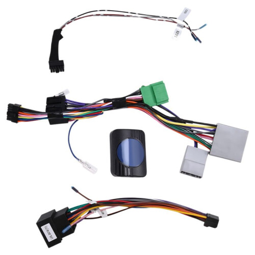 Pour   Hatchback Câbles Adaptateurs Wries Câble D'Alimentation pour Autoradio Android 16 Broches 2006+ ISO