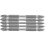15Pcs S2 Screwdriver Bits Set 100mm Phillips Strong Magnet Driver Steel Double  Hex Shank with Magnetizer Ring 3