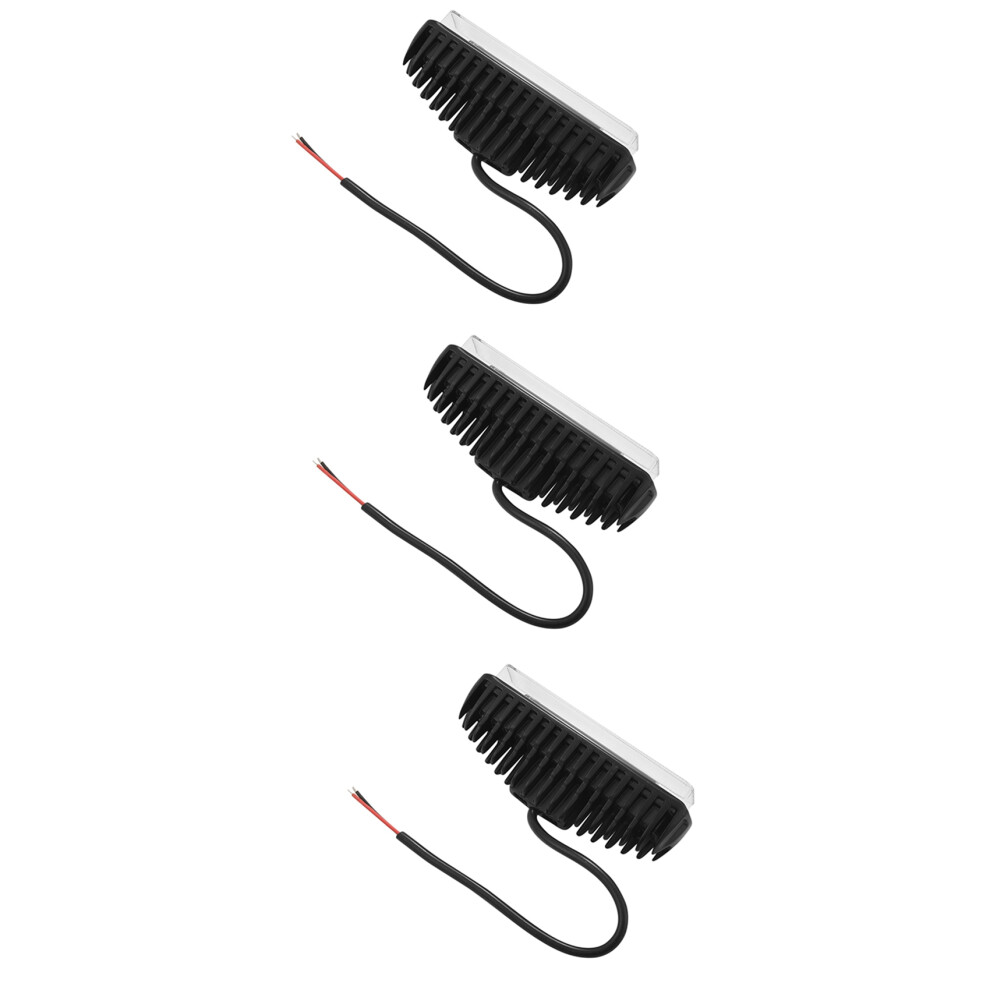 4 Inch 30W Led Forklift Truck Car Warning Lamp Bar Warehouse Danger Area ,10-80V (3Pcs) Light 6033845262344