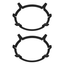 2X Universal Gusseisen Wok Pan Support Rack Ständer für Brenner Gas Kochfelder und Herde Haus Garten Lieferungen