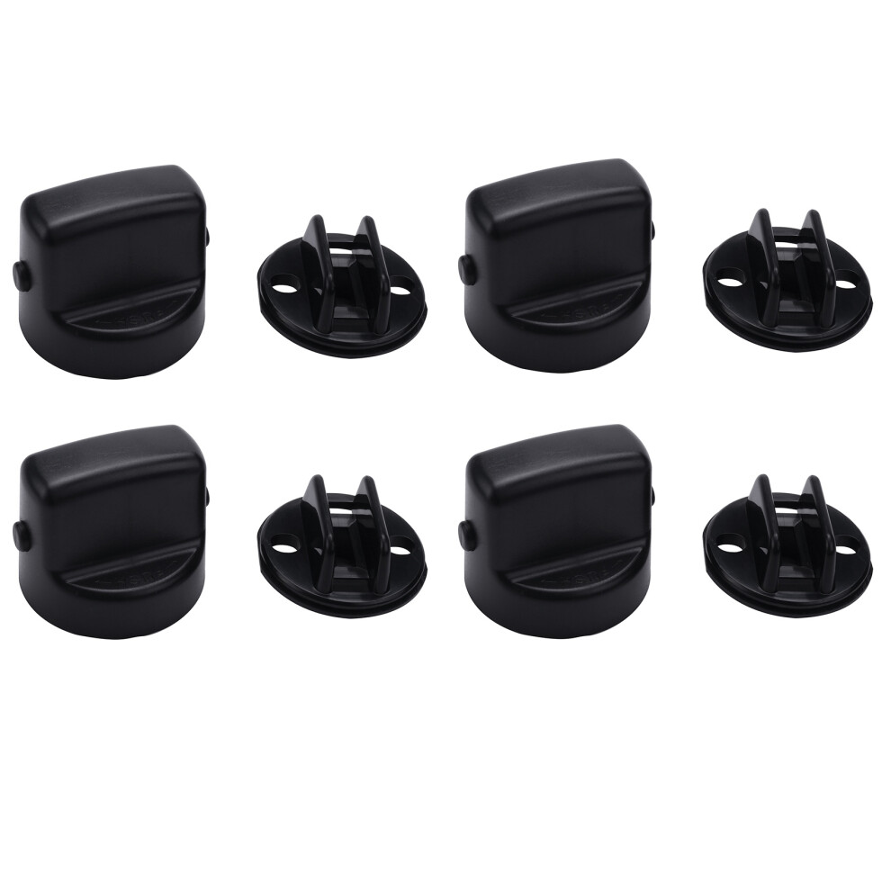 4X Ignition Start Knob Cap & Insert For Keyless Lancer Outlander 4408A167 4408A031 6032498903451