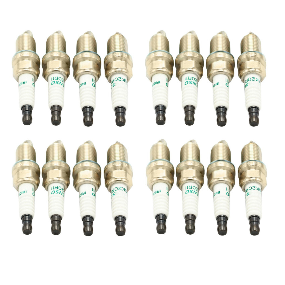 16X Spark Plugs 90919 Sk20r11 For Camry Rav4 Avalon 6033772688484